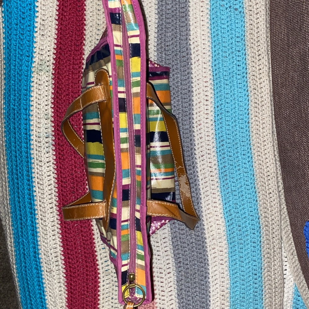 Multicolor FOSSIL tote - Picture 3 of 5